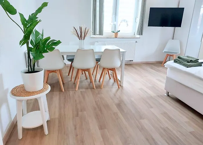 Platz Fuer Gruppen - 4 Schlafzimmer Mit Tv 公寓 乌尔姆